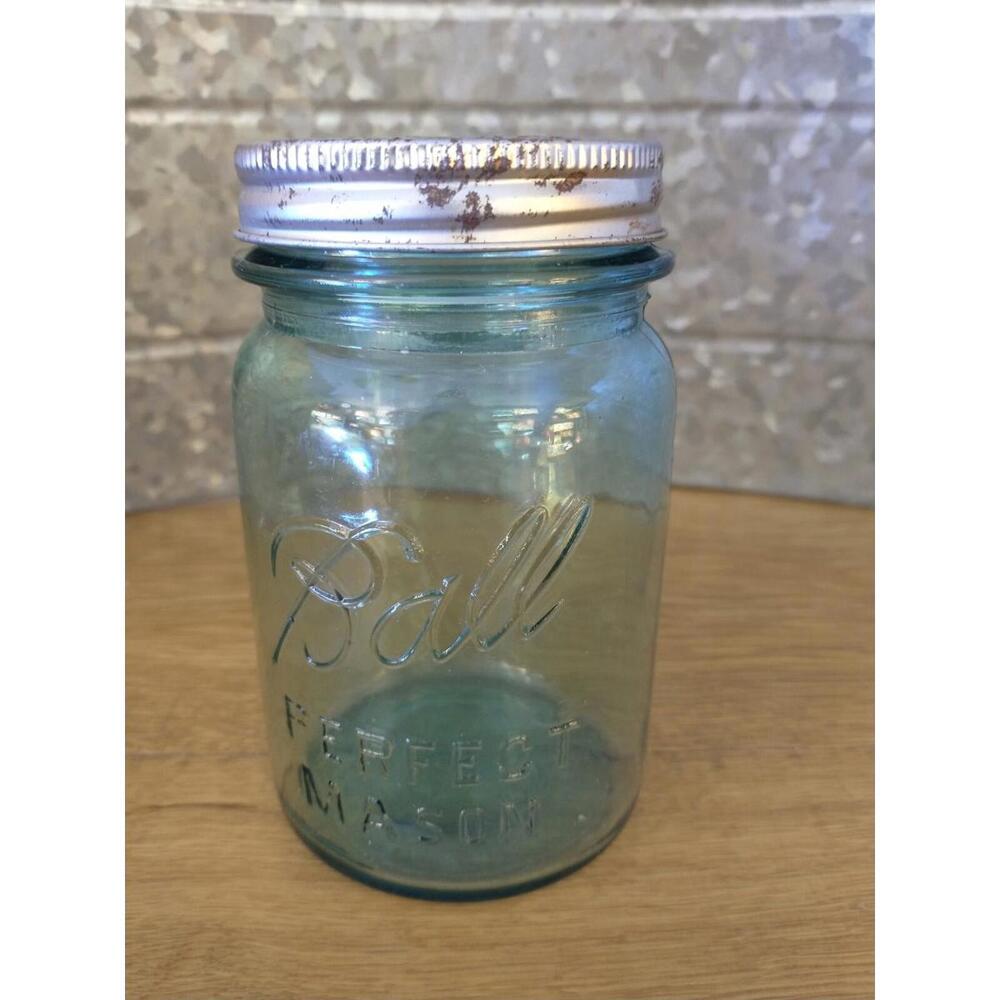 Ball perfect mason jar blue Number 3